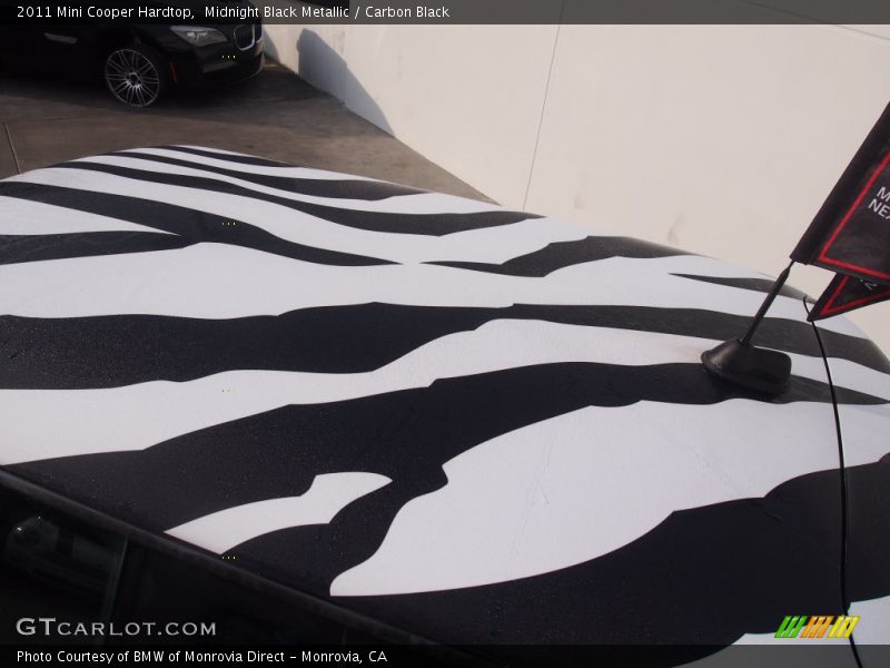 Midnight Black Metallic / Carbon Black 2011 Mini Cooper Hardtop