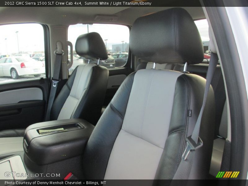 Summit White / Light Titanium/Ebony 2012 GMC Sierra 1500 SLT Crew Cab 4x4