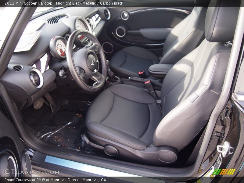 Midnight Black Metallic / Carbon Black 2011 Mini Cooper Hardtop