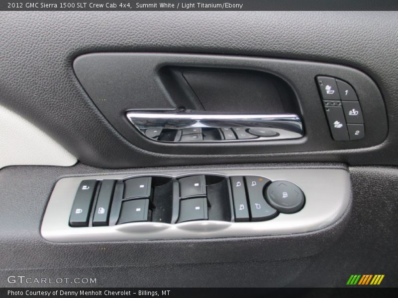 Controls of 2012 Sierra 1500 SLT Crew Cab 4x4