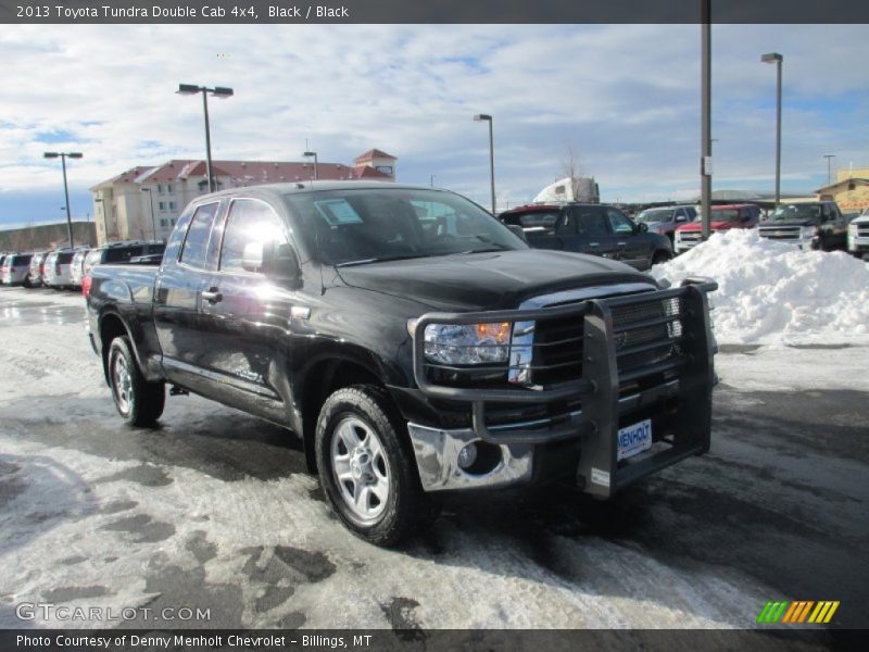 Black / Black 2013 Toyota Tundra Double Cab 4x4