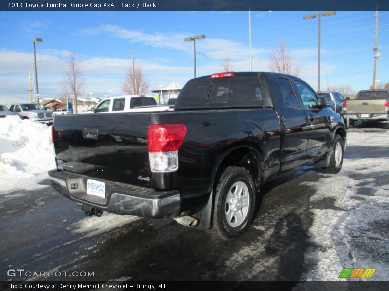 Black / Black 2013 Toyota Tundra Double Cab 4x4