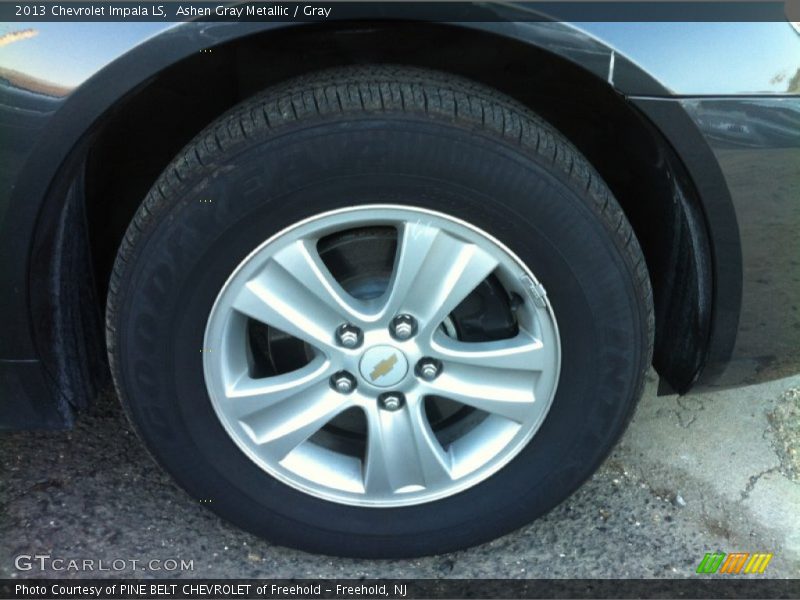 Ashen Gray Metallic / Gray 2013 Chevrolet Impala LS