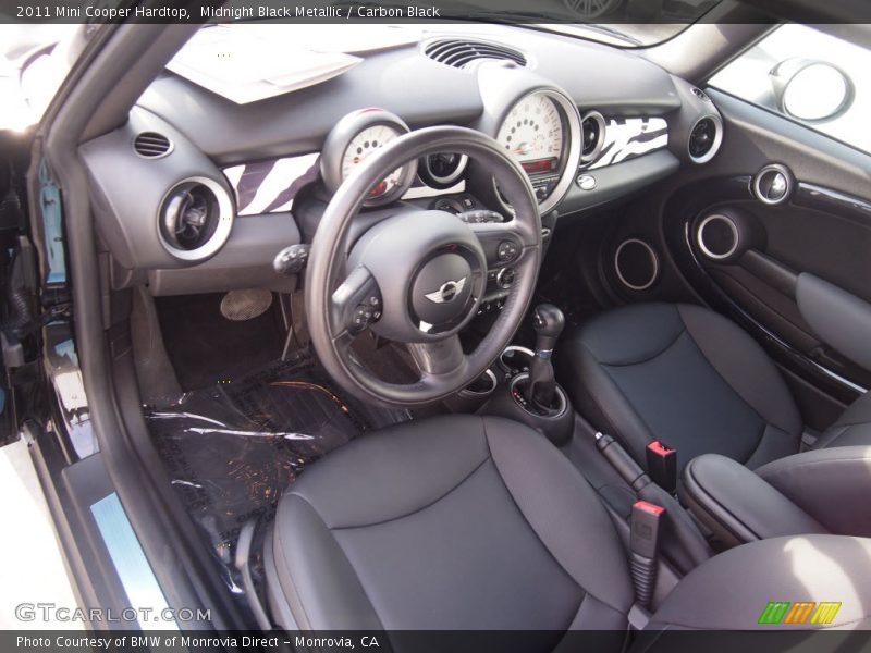 Midnight Black Metallic / Carbon Black 2011 Mini Cooper Hardtop