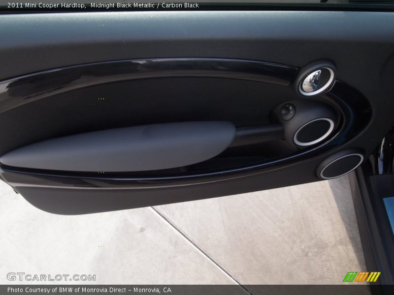 Midnight Black Metallic / Carbon Black 2011 Mini Cooper Hardtop