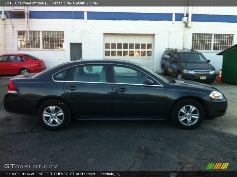 Ashen Gray Metallic / Gray 2013 Chevrolet Impala LS