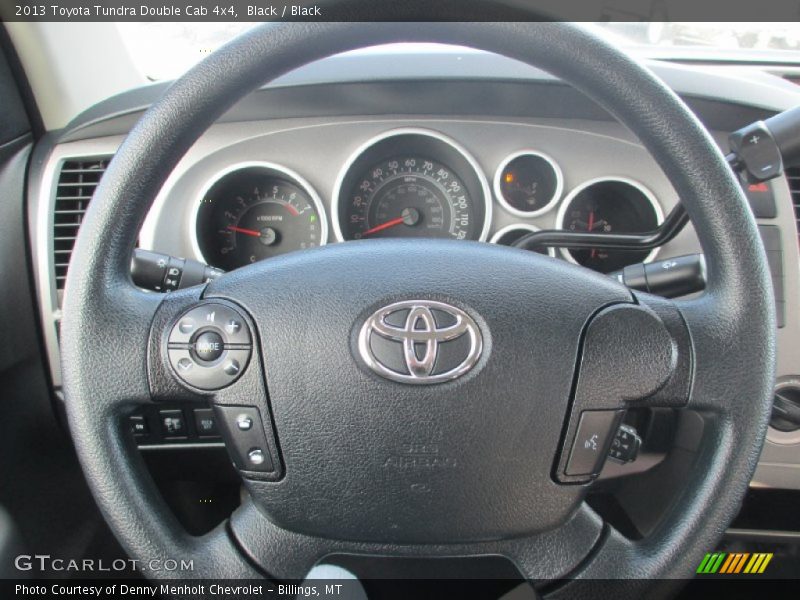 Black / Black 2013 Toyota Tundra Double Cab 4x4