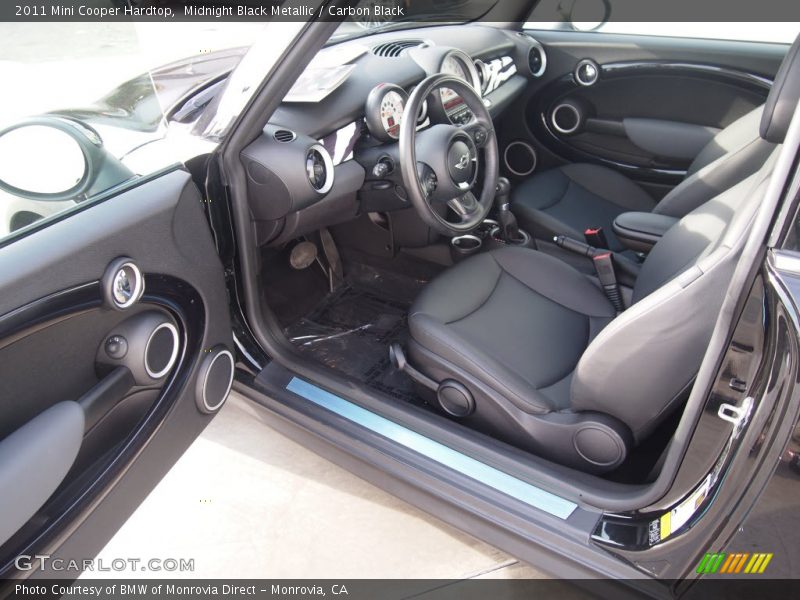 Midnight Black Metallic / Carbon Black 2011 Mini Cooper Hardtop