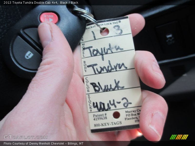 Black / Black 2013 Toyota Tundra Double Cab 4x4