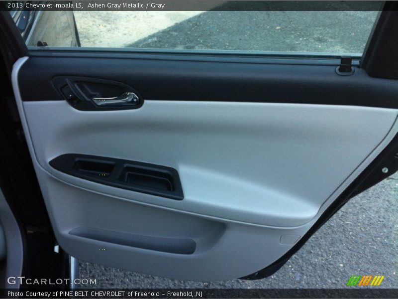 Ashen Gray Metallic / Gray 2013 Chevrolet Impala LS