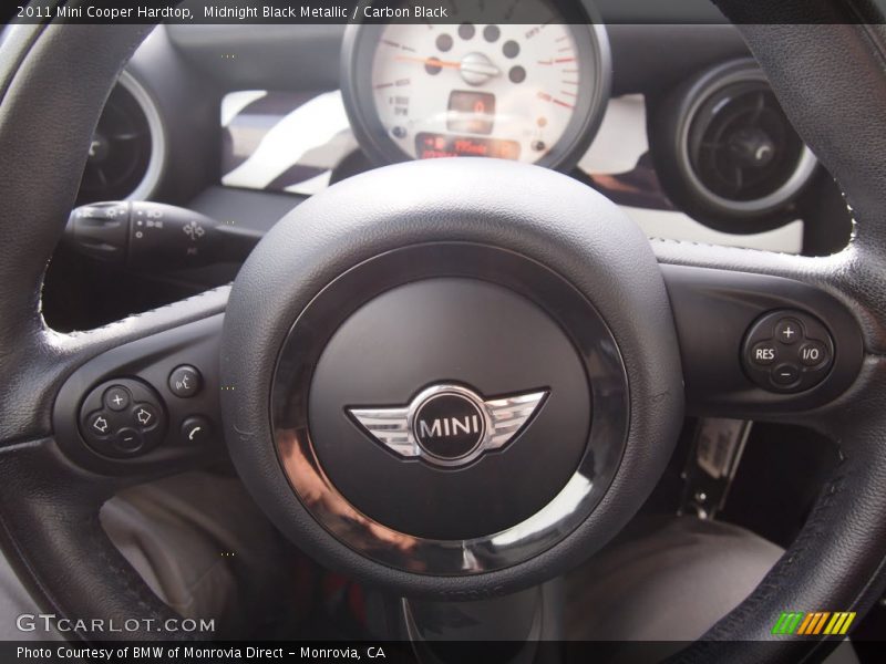 Midnight Black Metallic / Carbon Black 2011 Mini Cooper Hardtop