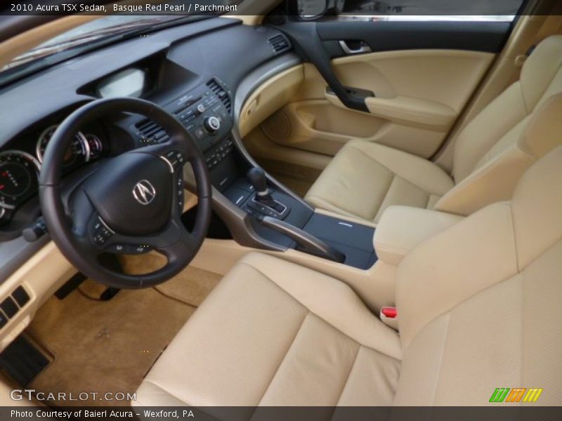 Parchment Interior - 2010 TSX Sedan 
