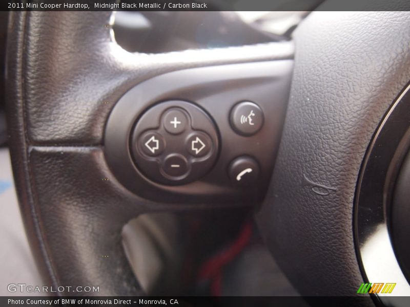 Midnight Black Metallic / Carbon Black 2011 Mini Cooper Hardtop