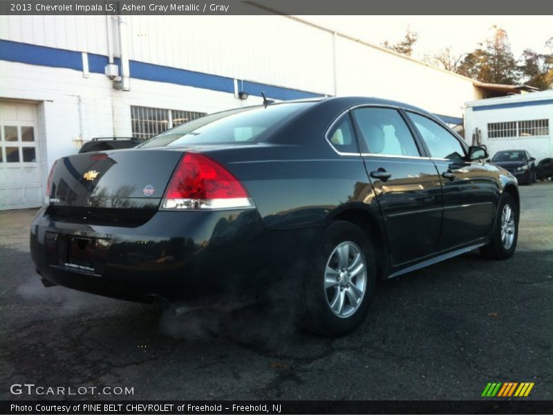 Ashen Gray Metallic / Gray 2013 Chevrolet Impala LS