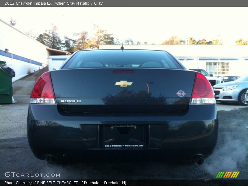 Ashen Gray Metallic / Gray 2013 Chevrolet Impala LS