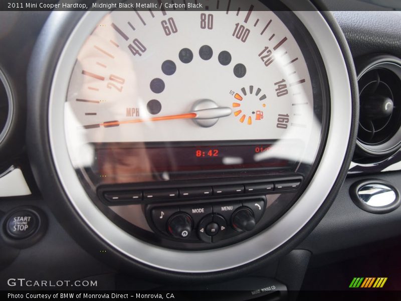 Midnight Black Metallic / Carbon Black 2011 Mini Cooper Hardtop