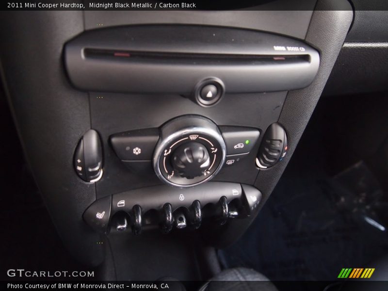 Midnight Black Metallic / Carbon Black 2011 Mini Cooper Hardtop