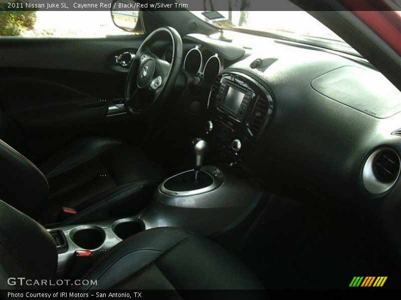 Cayenne Red / Black/Red w/Silver Trim 2011 Nissan Juke SL
