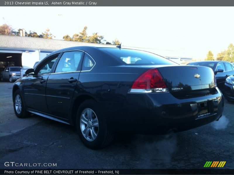Ashen Gray Metallic / Gray 2013 Chevrolet Impala LS