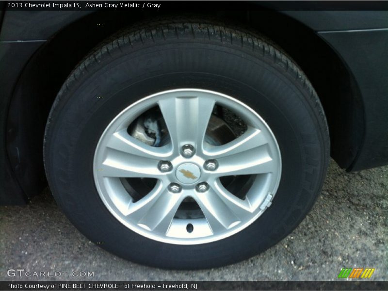 Ashen Gray Metallic / Gray 2013 Chevrolet Impala LS