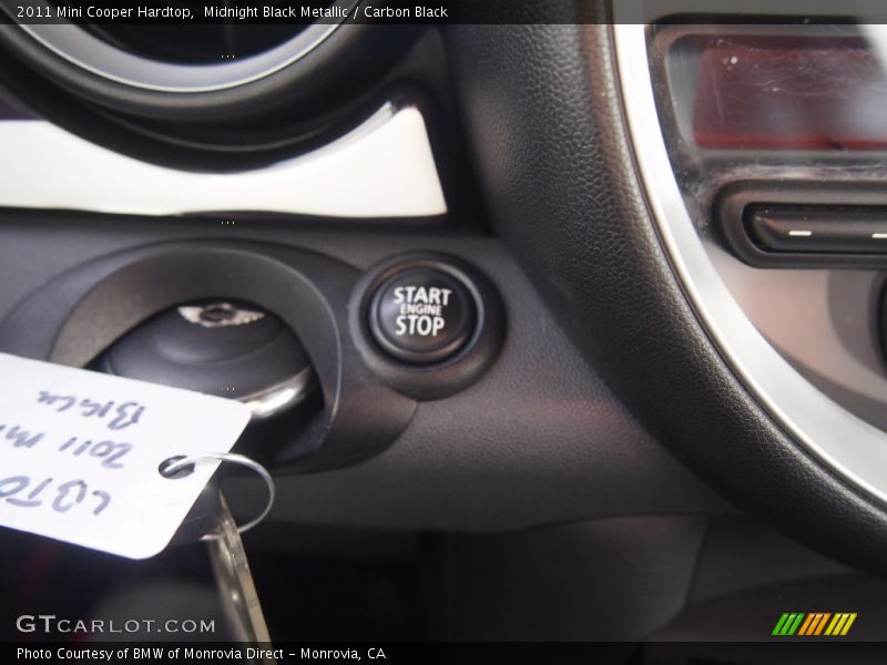 Midnight Black Metallic / Carbon Black 2011 Mini Cooper Hardtop