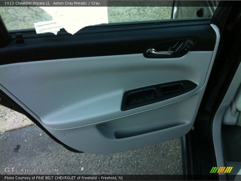Ashen Gray Metallic / Gray 2013 Chevrolet Impala LS