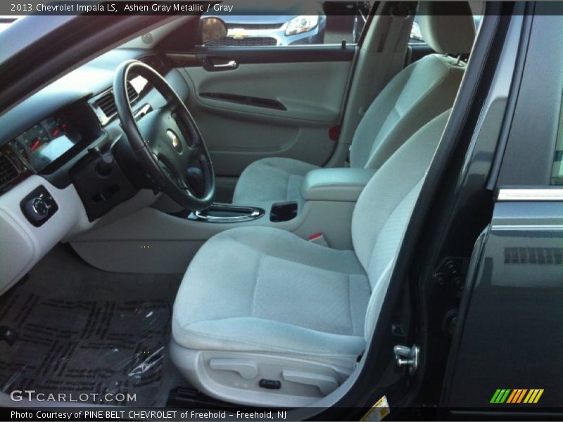 Ashen Gray Metallic / Gray 2013 Chevrolet Impala LS