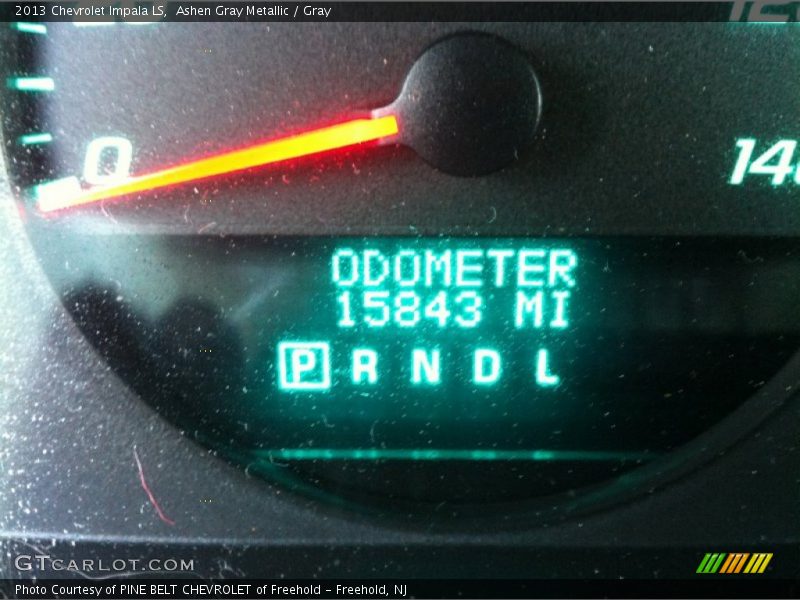 Ashen Gray Metallic / Gray 2013 Chevrolet Impala LS