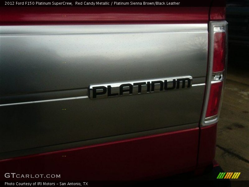 Red Candy Metallic / Platinum Sienna Brown/Black Leather 2012 Ford F150 Platinum SuperCrew