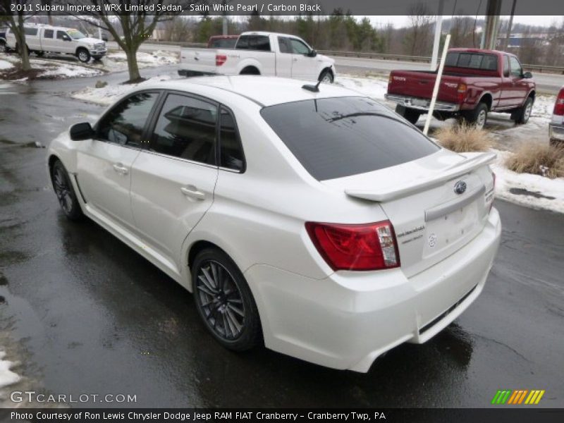  2011 Impreza WRX Limited Sedan Satin White Pearl
