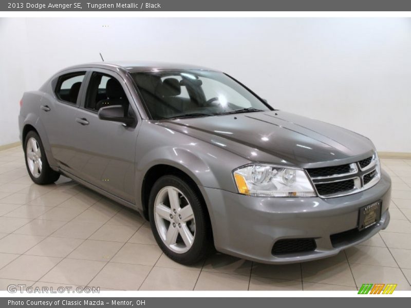 Tungsten Metallic / Black 2013 Dodge Avenger SE