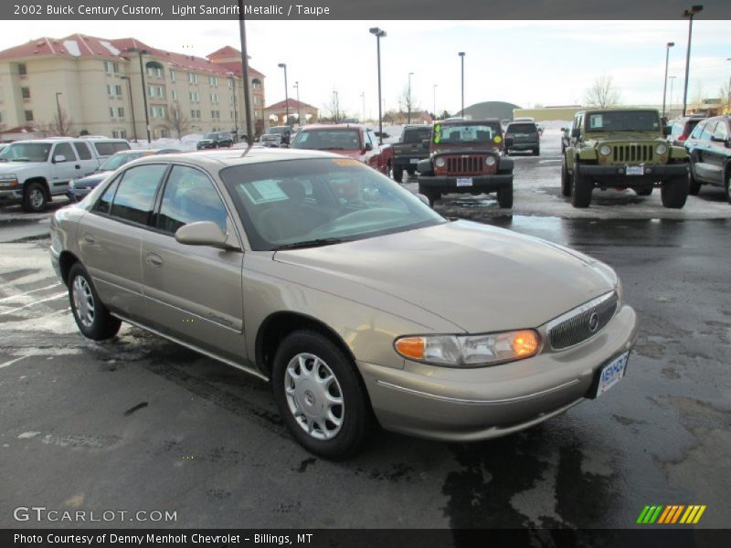 Light Sandrift Metallic / Taupe 2002 Buick Century Custom