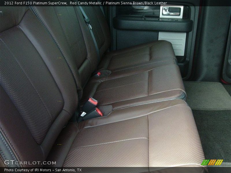 Red Candy Metallic / Platinum Sienna Brown/Black Leather 2012 Ford F150 Platinum SuperCrew