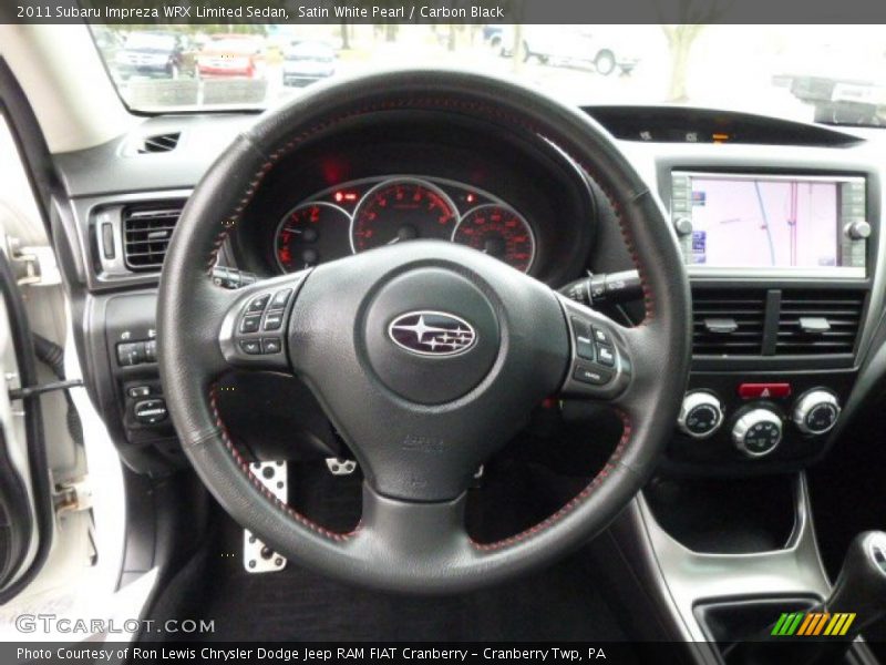  2011 Impreza WRX Limited Sedan Steering Wheel
