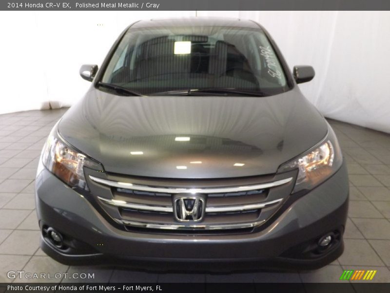 Polished Metal Metallic / Gray 2014 Honda CR-V EX