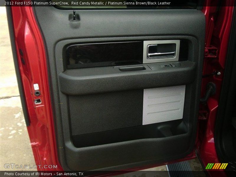 Red Candy Metallic / Platinum Sienna Brown/Black Leather 2012 Ford F150 Platinum SuperCrew