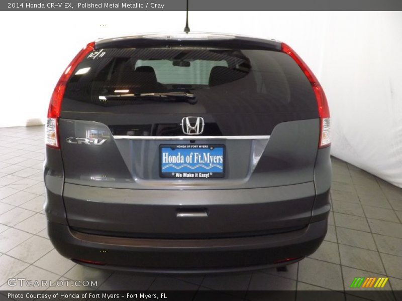 Polished Metal Metallic / Gray 2014 Honda CR-V EX