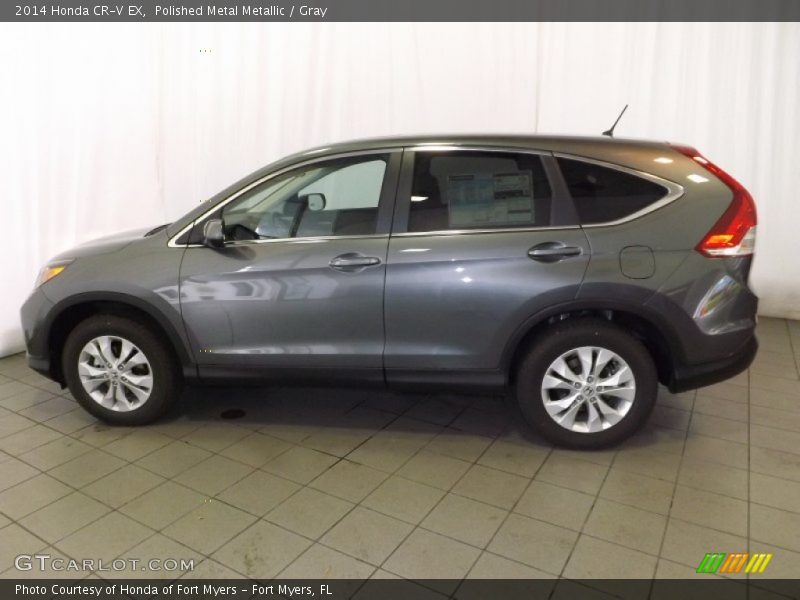 Polished Metal Metallic / Gray 2014 Honda CR-V EX