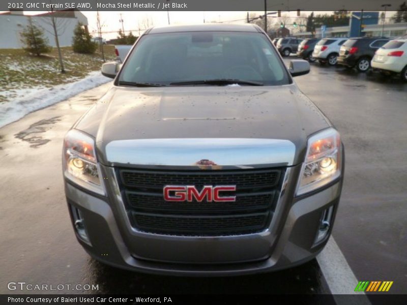 Mocha Steel Metallic / Jet Black 2012 GMC Terrain SLE AWD