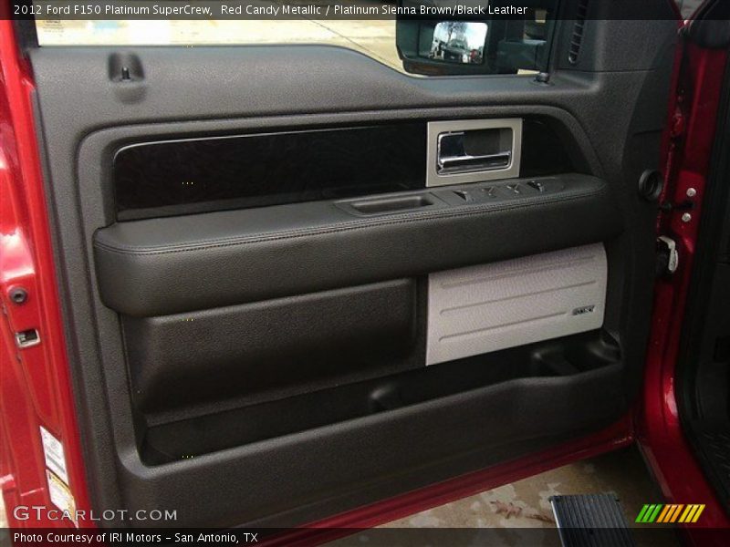 Red Candy Metallic / Platinum Sienna Brown/Black Leather 2012 Ford F150 Platinum SuperCrew