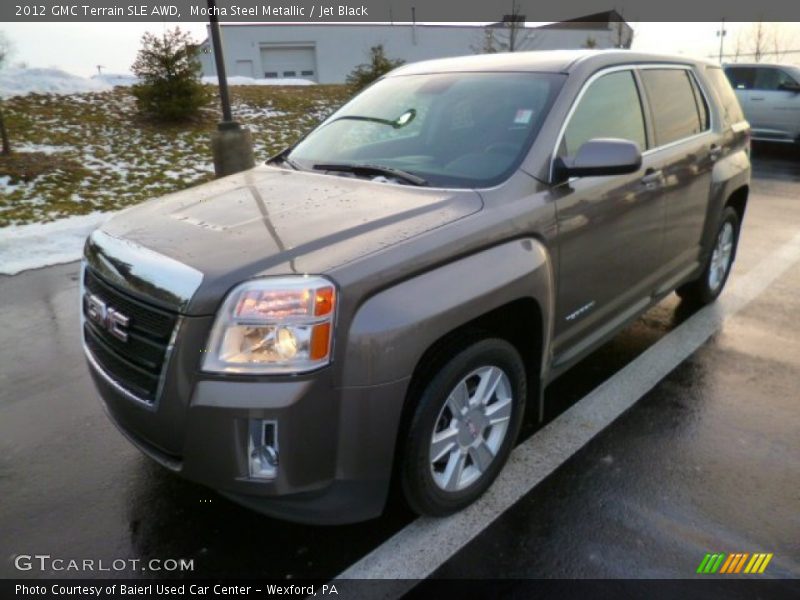 Mocha Steel Metallic / Jet Black 2012 GMC Terrain SLE AWD