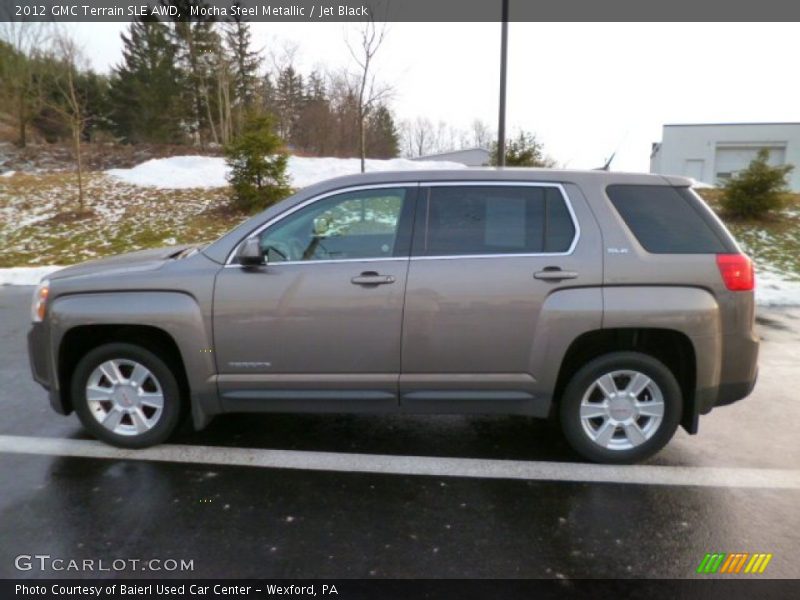 Mocha Steel Metallic / Jet Black 2012 GMC Terrain SLE AWD