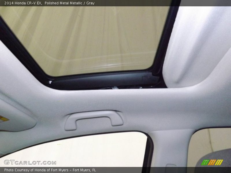Polished Metal Metallic / Gray 2014 Honda CR-V EX