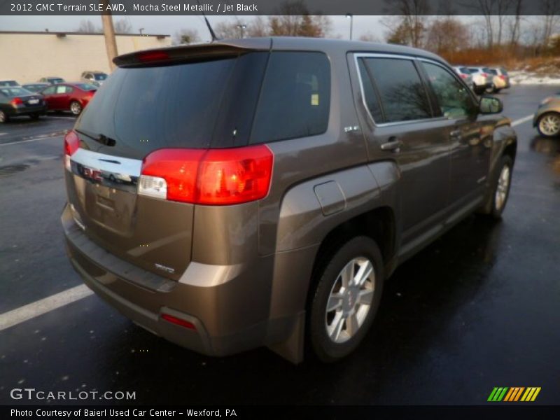 Mocha Steel Metallic / Jet Black 2012 GMC Terrain SLE AWD