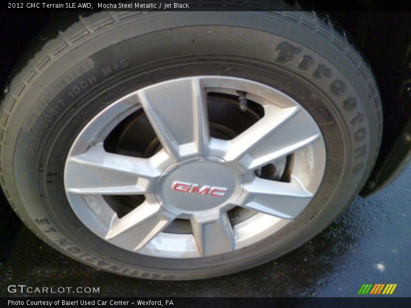 Mocha Steel Metallic / Jet Black 2012 GMC Terrain SLE AWD