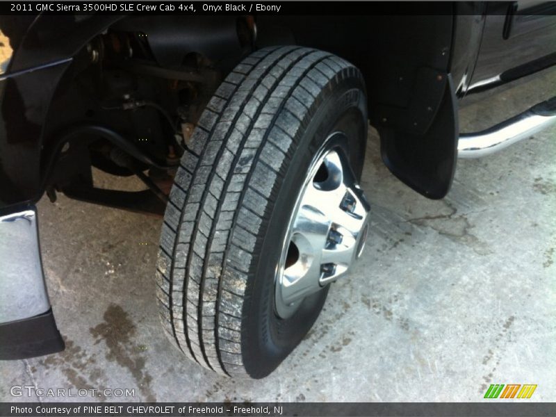 Onyx Black / Ebony 2011 GMC Sierra 3500HD SLE Crew Cab 4x4