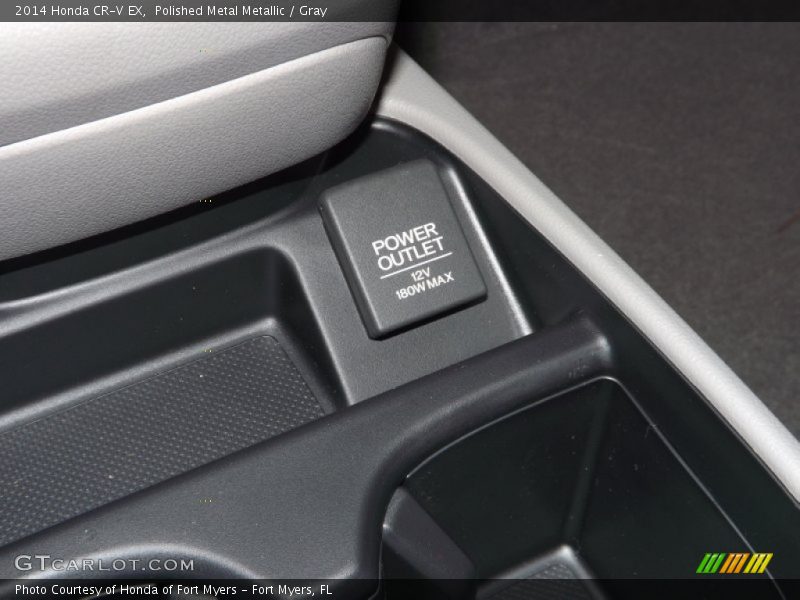 Polished Metal Metallic / Gray 2014 Honda CR-V EX