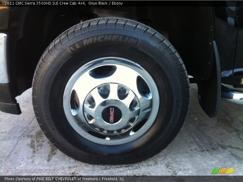 Onyx Black / Ebony 2011 GMC Sierra 3500HD SLE Crew Cab 4x4