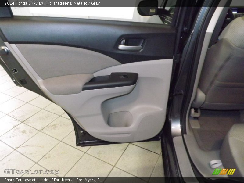 Polished Metal Metallic / Gray 2014 Honda CR-V EX