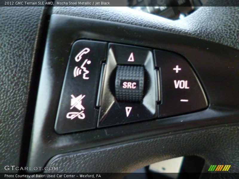 Mocha Steel Metallic / Jet Black 2012 GMC Terrain SLE AWD